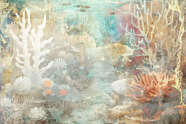 Sea Abstraction Art Wallart