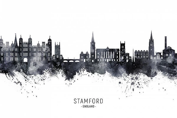 Stamford England Skyline