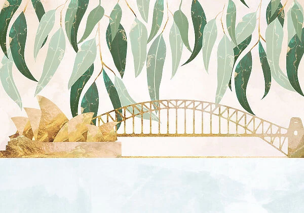 Sydney Opera Harbour Bridge Eucalyptus