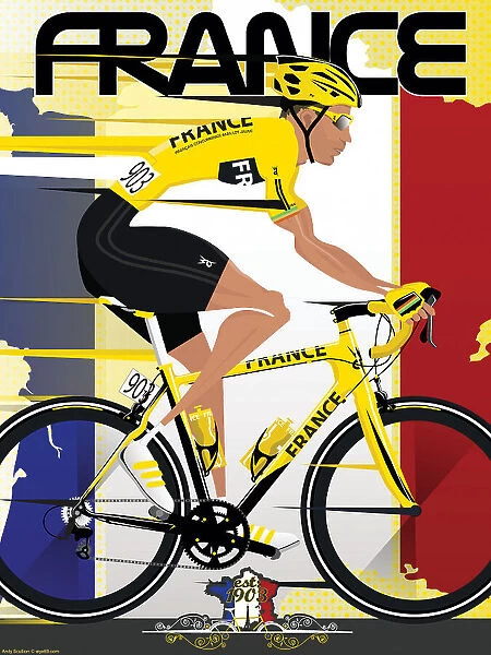 Tour De France Yellow Jersey