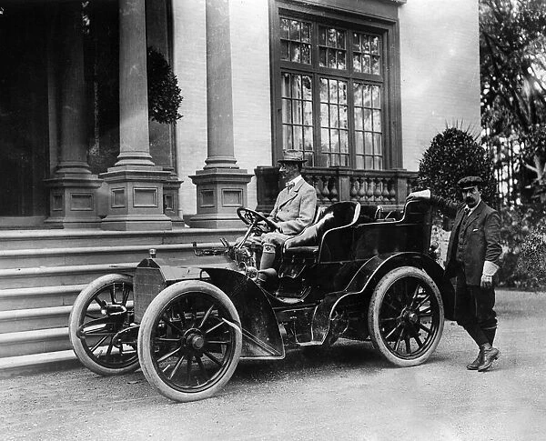 1903 Mercedes 18-22 tonneau. Creator: Unknown