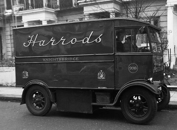 1939 Harrods electric van. Creator: Unknown