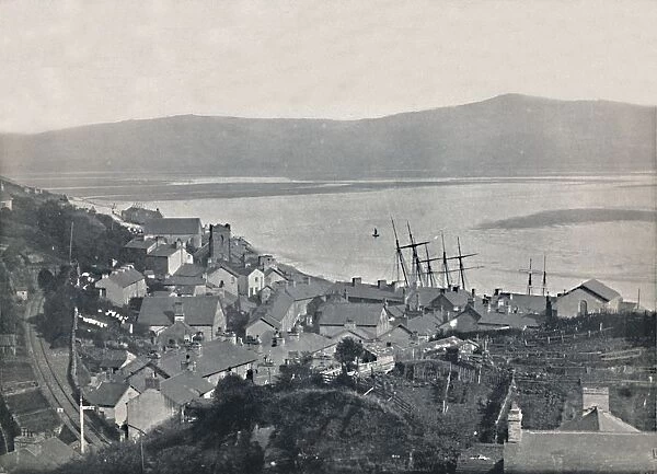Aberdovey - View of the Town and the Bay, 1895