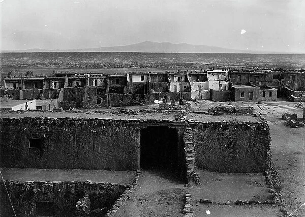 Acoma from the church top, 1904, c1905. Creator: Edward Sheriff Curtis