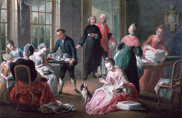 Afternoon Tea, 1778. Artist: Jan Garemijn