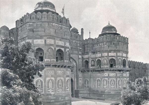 Agra. The Delhi Gate of the Fort, c1910. Creator: Unknown