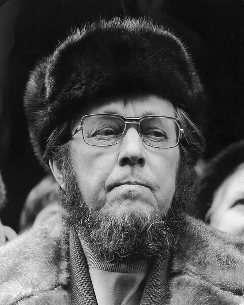 Alexander Isayevich Solzhenitsyn, Russian author, 1974