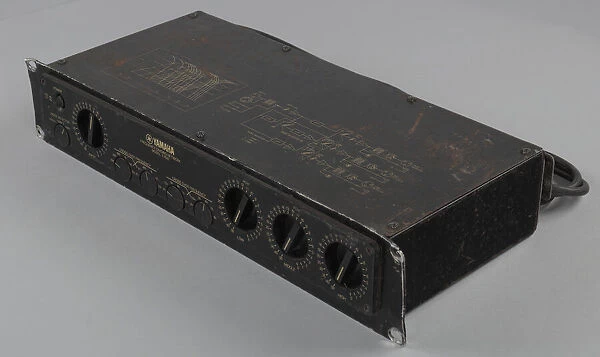 Amplifier used as part of a DJ setup, 1970s. Creator: Yamaha Corporation
