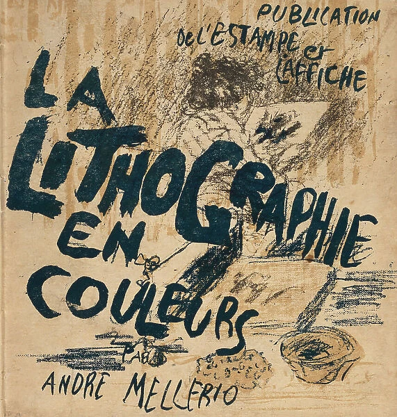 André Mellerio. La lithographie originale en couleurs, 1898. Creator: Bonnard, Pierre (1867-1947)