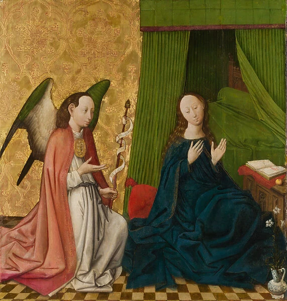 The Annunciation. Creator: South Netherlandish Painter (ca. 1460)