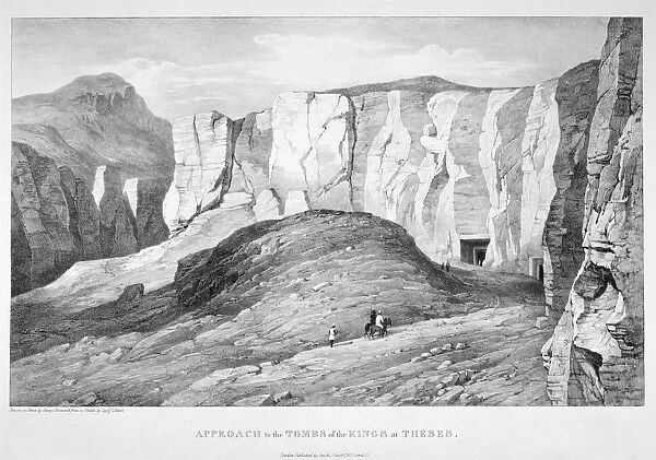 Approach to the Tombs of the Kings at Thebes, 19th century. Artist: George Barnard