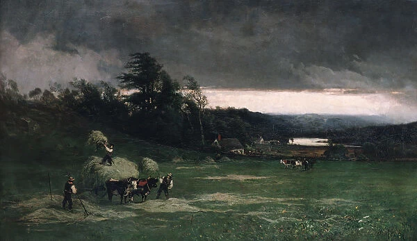 Approaching Storm, 1880. Creator: William Keith