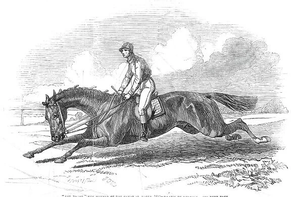 The Baron, the winner of the Great St. Leger 1845 - drawn by Herring, 1845