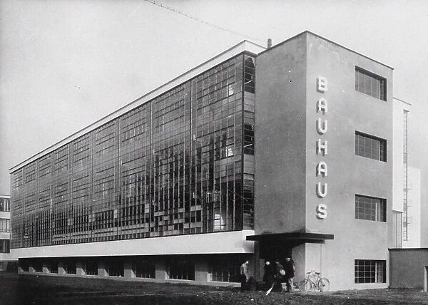 Bauhaus House, Dessau, 1926. Creator: Anonymous