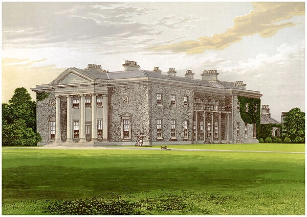 Bishopscourt, County Kildare, Ireland, home of the Earl of Clonmel, c1880