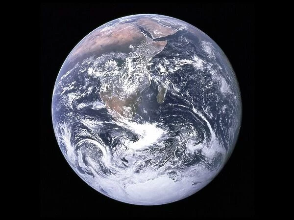 The Blue Marble - Earth from space, December 7, 1972. Creator: NASA