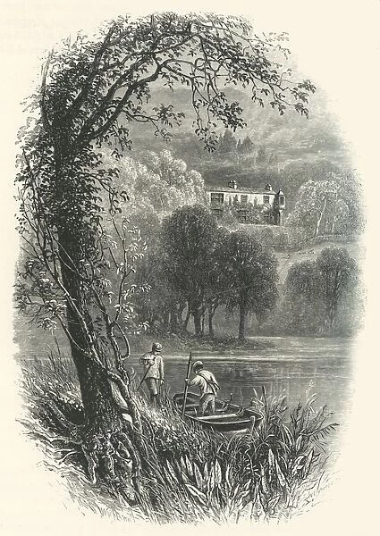 Brantwood, Coniston. - Residence of Mr. Ruskin, c1870