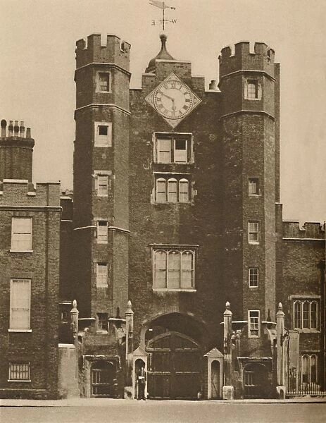 Brick Gate House for a Royal Hunting Lodge in St. James s, c1935. Creator: Donald McLeish