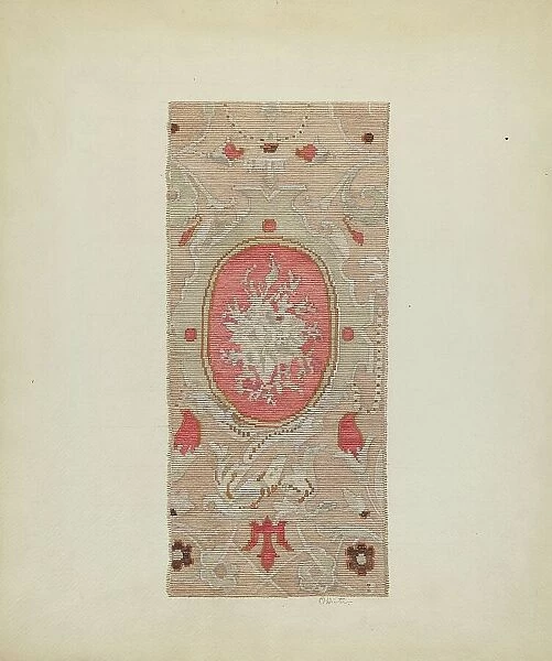 Brussels Carpet, c. 1937. Creator: Charlotte Winter