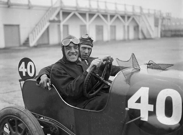 BS Marshall in his Aston Martin at the JCC 200 Mile Race, Brooklands, Surrey, 1921