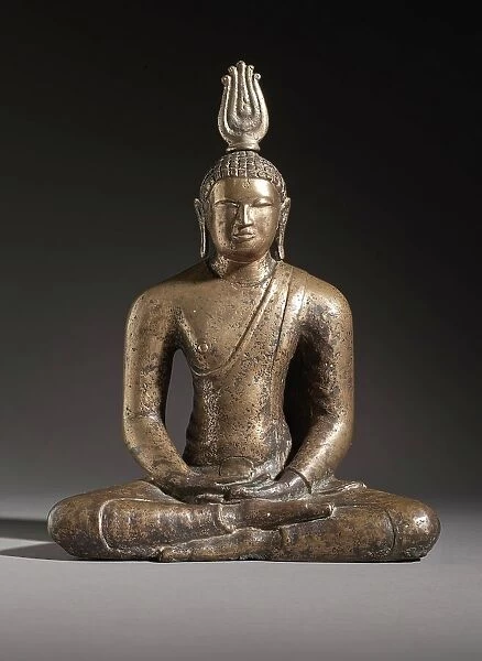 Buddha Shakyamuni (image 1 of 4), 7th-8th century. Creator: Unknown