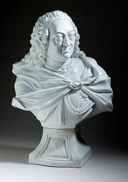 Bust of George II, c.1757-60. Creator: Unknown