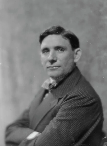 Carey, W.F. Mr. portrait photograph, 1916. Creator: Arnold Genthe
