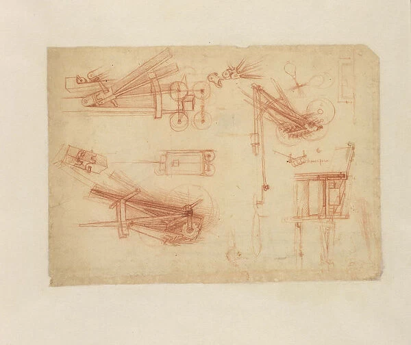 Catapults, c. 1490