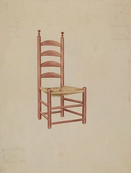 Chair, c. 1936. Creator: Samuel O. Klein