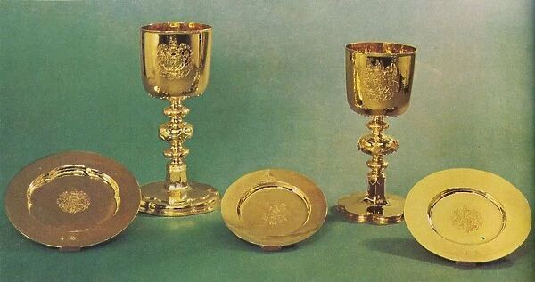 Chalices and patens, 1953