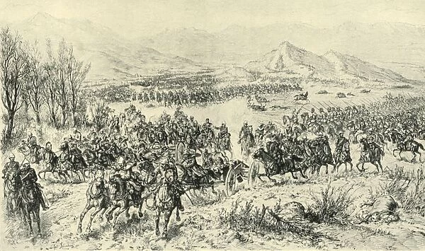 Charge of Cavalry to Cover the Retreat of the Guns... 11th December 1879, (1901)