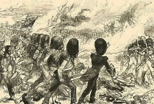 The Last Charge at Waterloo, (1815), 1890. Creator: Unknown