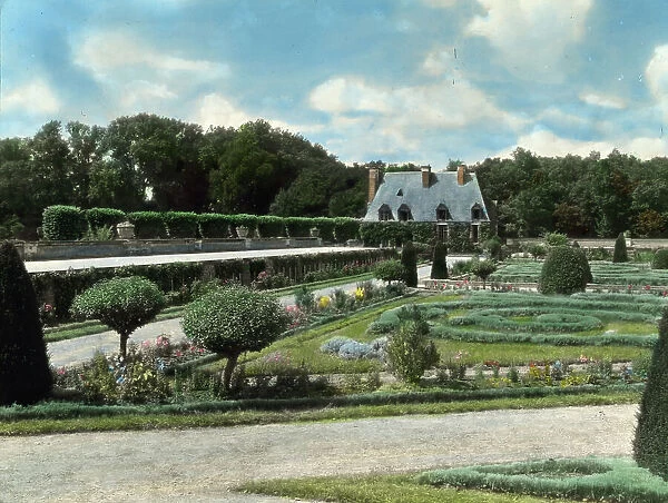 Chateau of Chenonceau, Chenonceau, Indre-et-Loire, France, 1925. Creator: Frances Benjamin Johnston