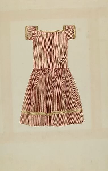 Child's Dress, c. 1938. Creator: Lucien Verbeke