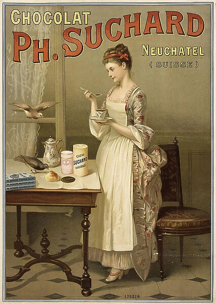 Chocolat Suchard, 1889. Creator: Anonymous