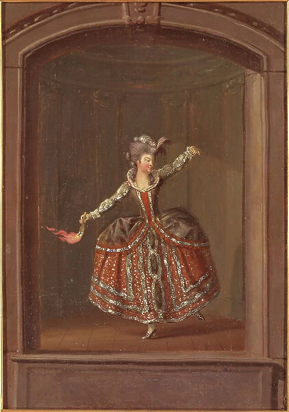 Christina Augusta von Fersen, 1754-1846, née Löwenhielm, c18th century. Creator: Per Hillestrom