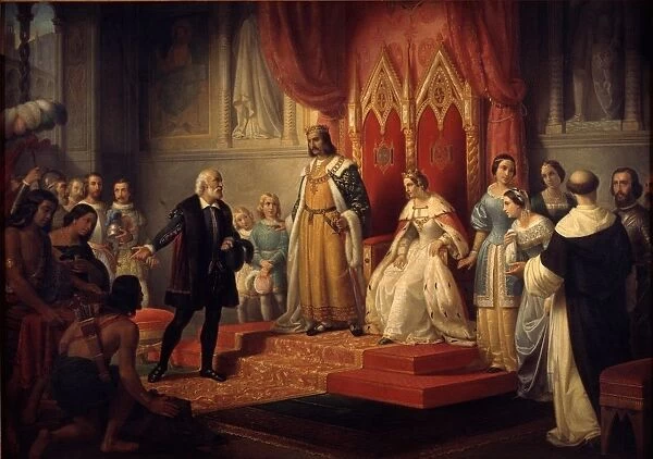 Christopher Columbus at the Court of the Catholic Monarchs