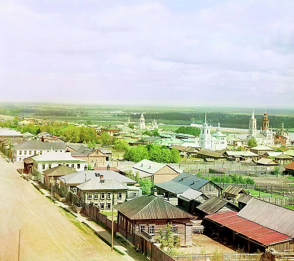City of Cherdyn, 1910. Creator: Sergey Mikhaylovich Prokudin-Gorsky