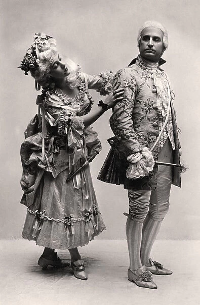 Clara Dow and Henry Lytton in Iolanthe, 1907