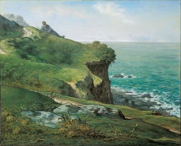 Cliffs at Greville, 1871