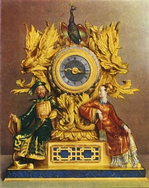 Clock by Vuilliamy (About 1800), 1938. Creator: Unknown