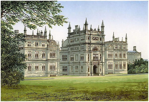 Corsham Court, Wiltshire, home of Lord Methuen, c1880