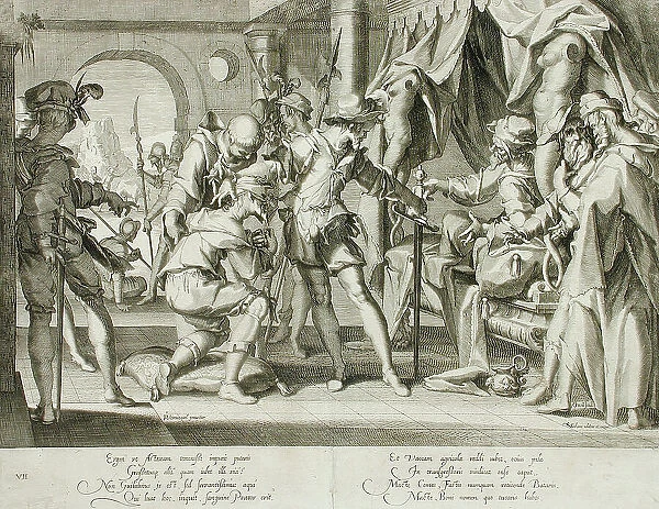 Count William III of Holland Permitting the Beheading of His Bailiff, 1607. Creator: Willem van Swanenburg