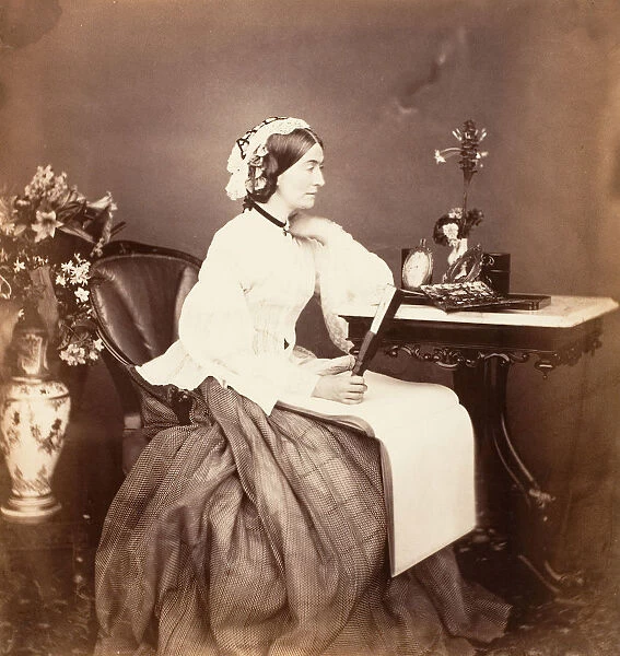 The Countess Canning, Calcutta, 1861. Creator: Josiah Rowe