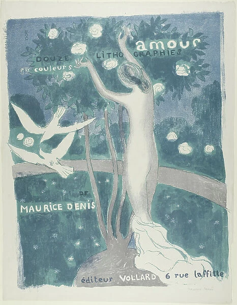 Cover for Love, 1898, published 1899. Creator: Maurice Denis