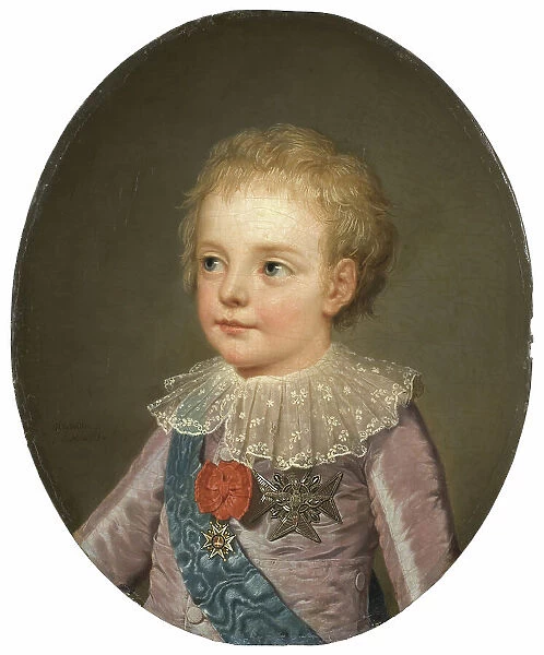 Crownprince, Le Dauphin, Louis-Joseph-Xavier-François of France (1781-1789), 1784. Creator: Adolf Ulric Wertmüller