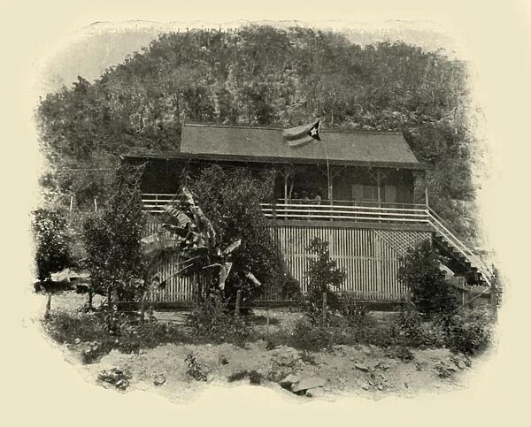 Cuban Headquarters at Daiquiri, Spanish-American War, June 1898, (1899). Creator: Burr McIntosh