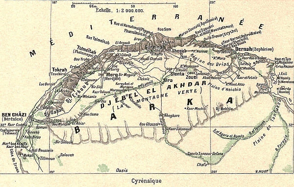 Cyrenaique; Le Nord-Est Africain, 1914. Creator: Unknown