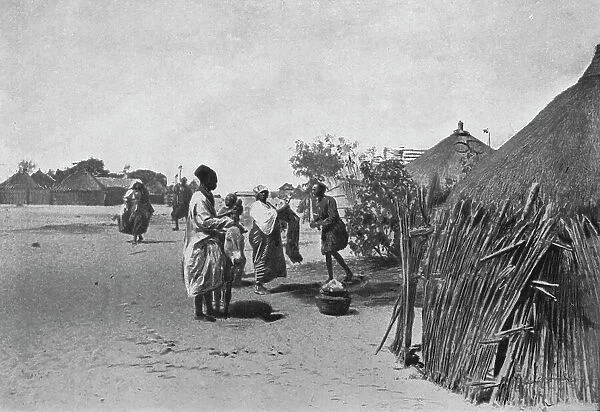 Dakar. Le village noir; L'Ouest Africain, 1914. Creator: Unknown