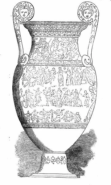 The Darius Vase, found at Canosa, 1857. Creator: Unknown